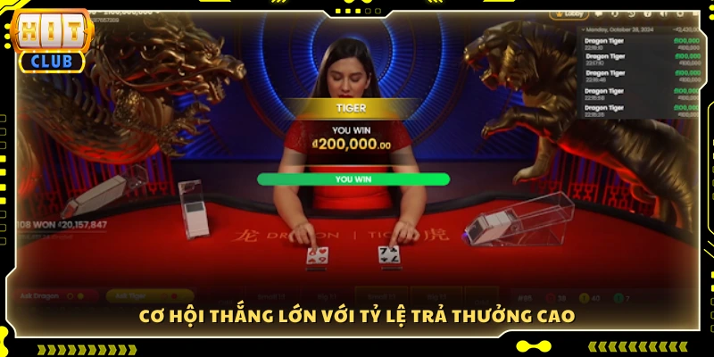 Cơ hội nhận phần thưởng giá trị cao 